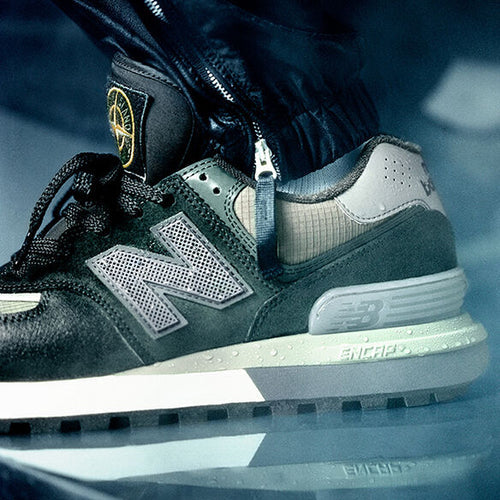 New Balance 574 Legacy Stone Island Dark Green (U574LGIL) | SneakerClassics