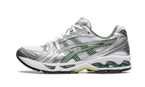 ASICS Gel-Kayano 14 White Pure Silver Slate Grey Sage (1201A019-107) | SneakerClassics