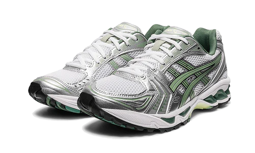ASICS Gel-Kayano 14 White Pure Silver Slate Grey Sage (1201A019-107) | SneakerClassics