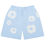 Denim Tears The Cotton Wreath Shorts Powder Blue | SneakerClassics