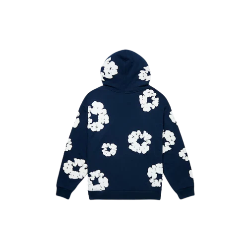 Denim Tears The Cotton Wreath Hoodie Navy | SneakerClassics