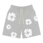 Denim Tears The Cotton Wreath Shorts Grey | SneakerClassics