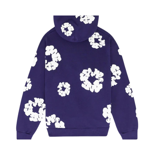 Denim Tears The Cotton Wreath Hoodie Purple | SneakerClassics
