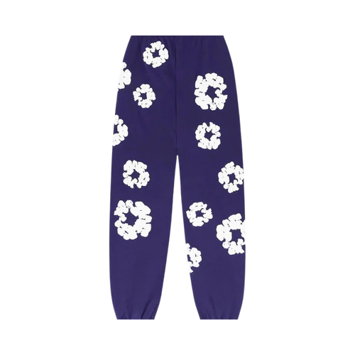 Denim Tears The Cotton Wreath Sweatpants Purple | SneakerClassics