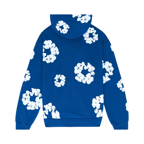 Denim Tears The Cotton Wreath Hoodie Royal Blue | SneakerClassics
