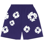 Denim Tears The Cotton Wreath Shorts Purple | SneakerClassics