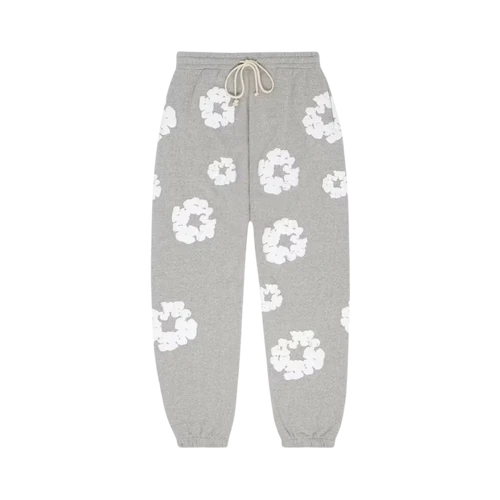 Denim Tears The Cotton Wreath Sweatpants Grey | SneakerClassics