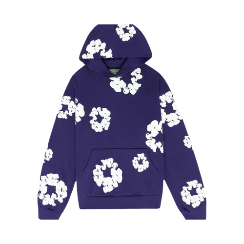 Denim Tears The Cotton Wreath Hoodie Purple | SneakerClassics