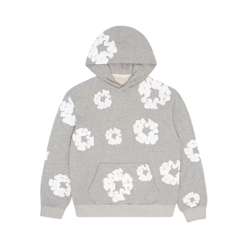 Denim Tears The Cotton Wreath Hoodie Grey | SneakerClassics