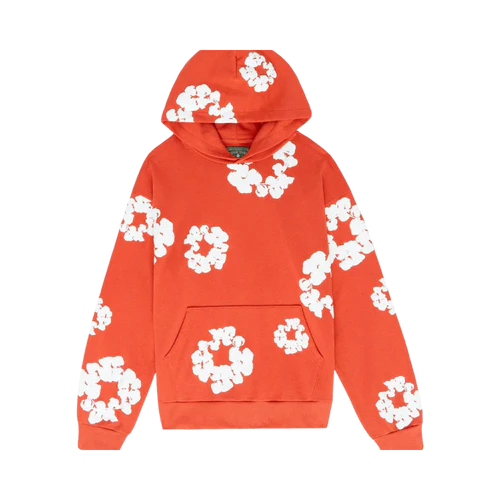 Denim Tears The Cotton Wreath Hoodie Orange
