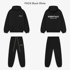 Fear of God Essentials FW24 Black White Lange Broek | SneakerClassics