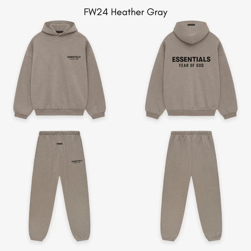 Fear of God Essentials FW24 Heather Grey Full set | SneakerClassics