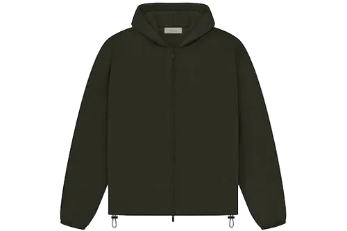 Fear of God Essentials SS23 Full Zip Jacket Off Black