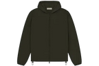 Fear of God Essentials SS23 Full Zip Jacket Off Black | SneakerClassics