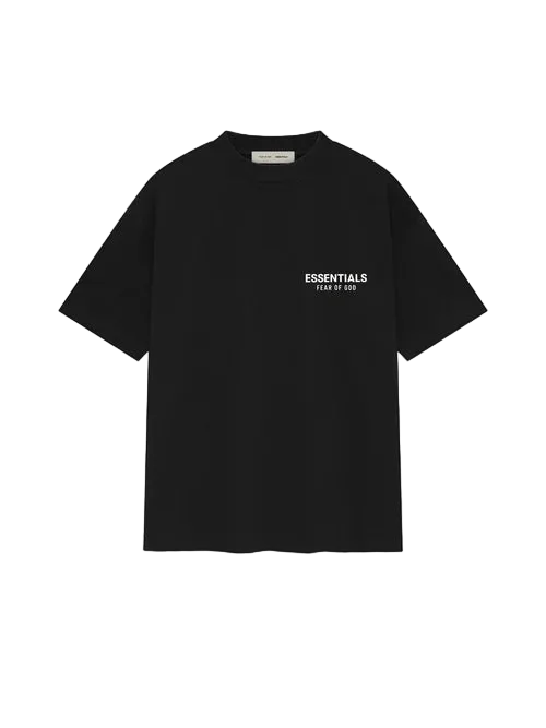 Fear of God Essentials SS25 Jet Black T-shirt | SneakerClassics