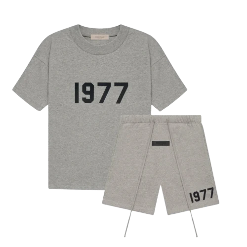 Fear of God Essentials 1977 Dark Oatmeal Summer Set | SneakerClassics