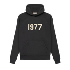 Fear of God Essentials 1977 Iron Black Hoodie | SneakerClassics
