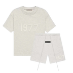 Fear of God Essentials 1977 Light Oatmeal Summer Set | SneakerClassics