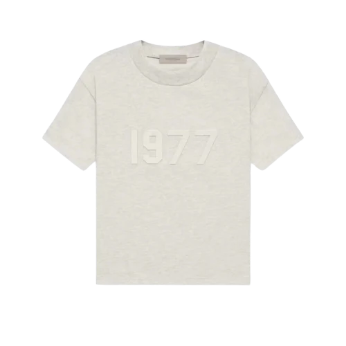Fear of God Essentials 1977 Light Oatmeal T-Shirt