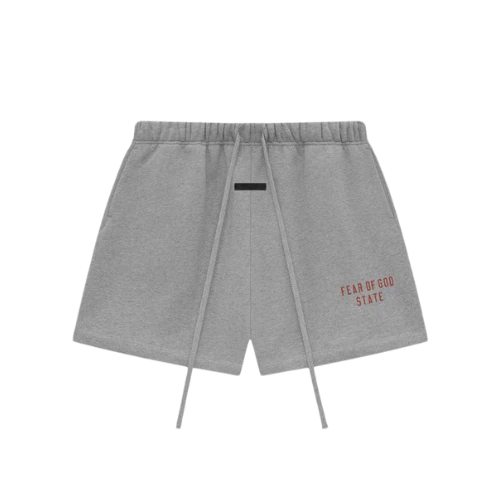 Fear of God Essentials FW24 Dark Heather Korte Broek | SneakerClassics