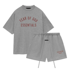 Fear of God Essentials FW24 Dark Heather Summer Set | SneakerClassics