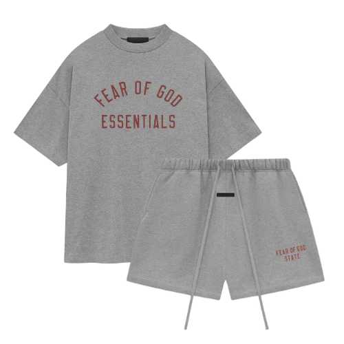 Fear of God Essentials FW24 Dark Heather Summer Set | SneakerClassics