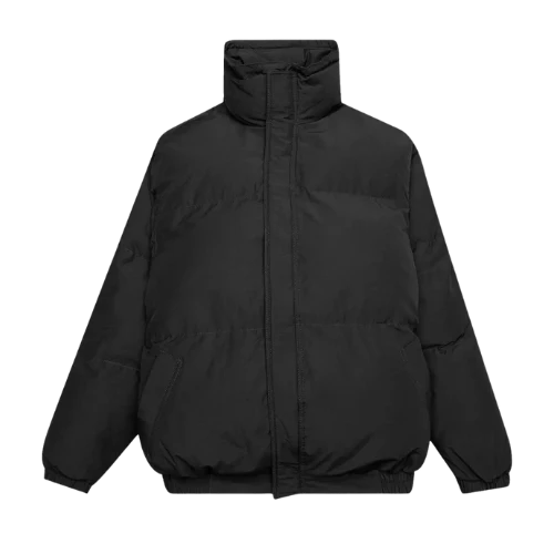 Fear of God Essentials FW19 Puffer Jacket Black | SneakerClassics