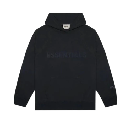 Fear of God Essentials FW20 Hoodie Applique Black