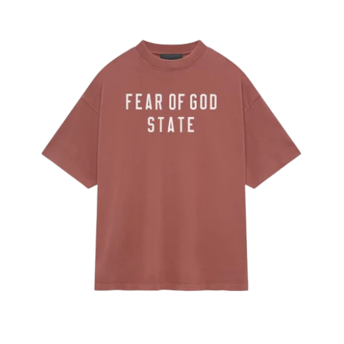Fear of God Essentials FW24 Crimson T-shirt | SneakerClassics