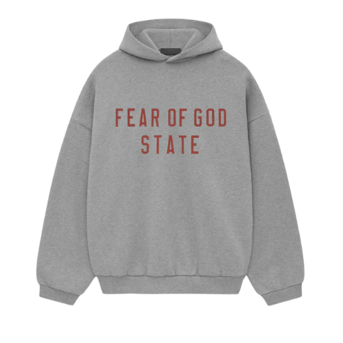 Fear of God Essentials FW24 Dark Heather State Hoodie | SneakerClassics