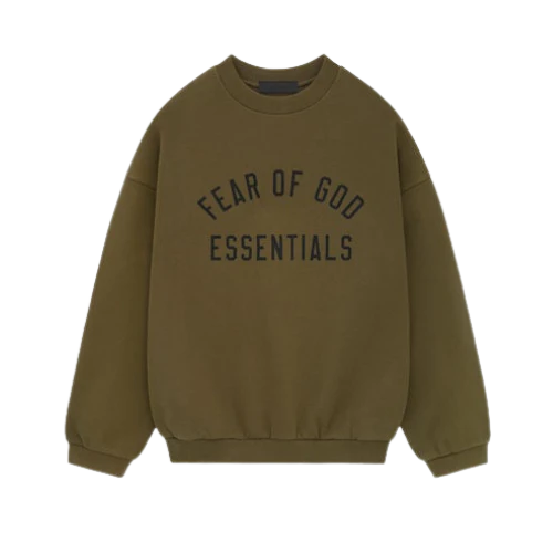 Fear of God Essentials FW24 Olive Sweater | SneakerClassics