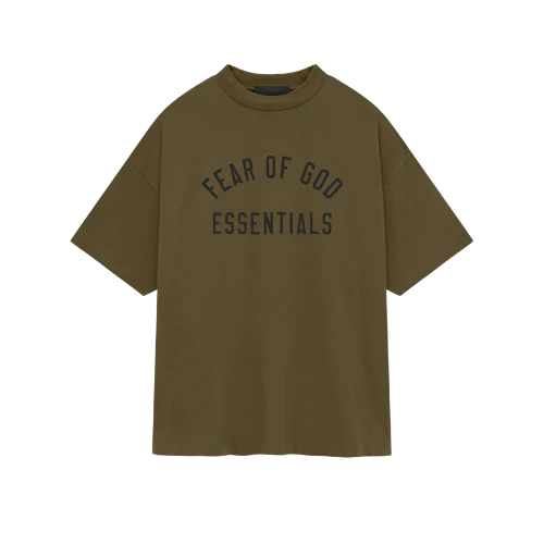 Fear of God Essentials FW24 Olive T-shirt | SneakerClassics