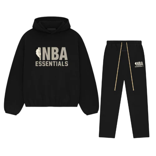 Fear of God Essentials NBA Black Grey Full set | SneakerClassics