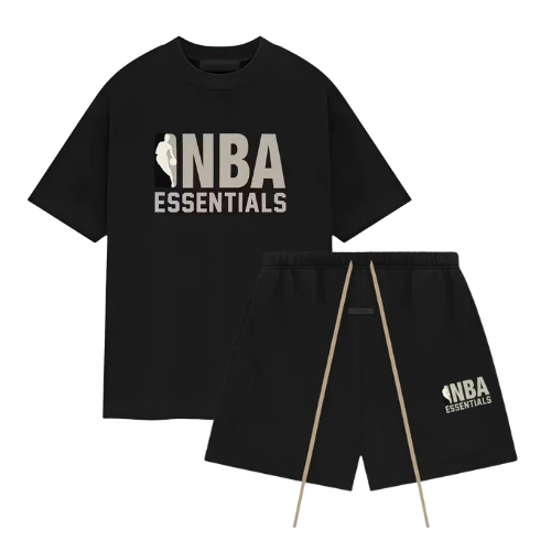 Fear of God Essentials NBA Black Grey Summer Set | SneakerClassics