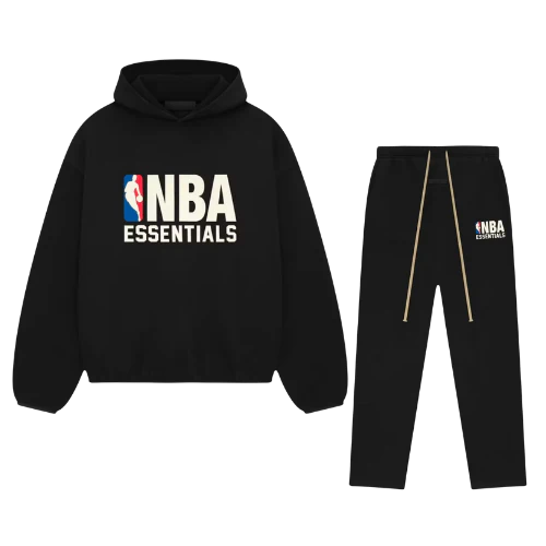 Fear of God Essentials NBA Black White Full set | SneakerClassics