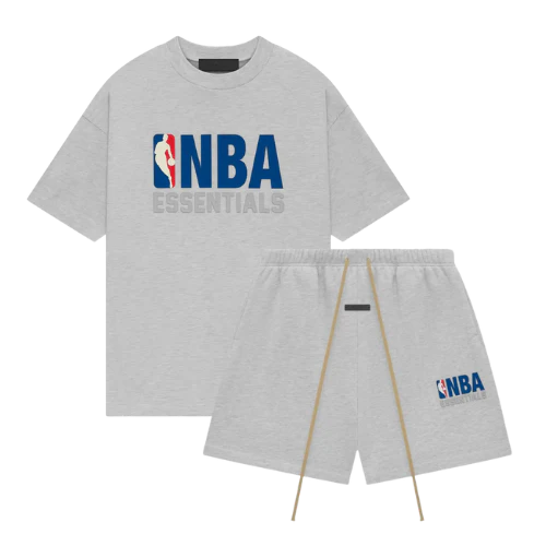 Fear of God Essentials NBA Light Heather Summer Set | SneakerClassics