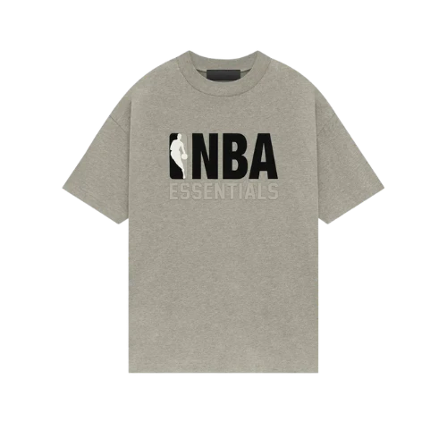 Fear of God Essentials NBA Warm Heather T-shirt | SneakerClassics