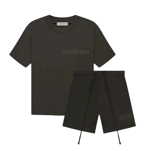 Fear of God Essentials Off Black Summer Set | SneakerClassics