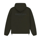 Fear of God Essentials SS23 Full Zip Jacket Off Black | SneakerClassics