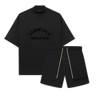Fear of God Essentials SS23 Jet Black Summer Set | SneakerClassics