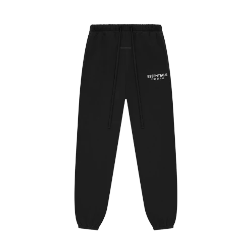 Fear of God Essentials SS25 Jet Black Lange Broek | SneakerClassics