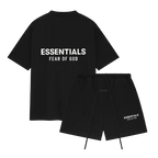 Fear of God Essentials SS25 Jet Black Summer Set | SneakerClassics