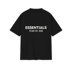 Fear of God Essentials SS25 Jet Black T-shirt | SneakerClassics