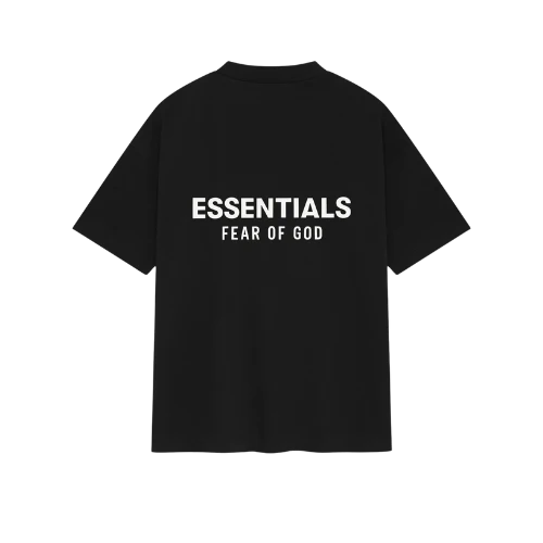 Fear of God Essentials SS25 Jet Black T-shirt | SneakerClassics