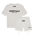 Fear of God Essentials Light Oatmeal Summer set | SneakerClassics