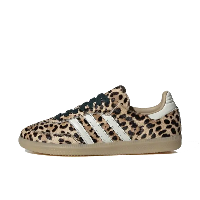 adidas Samba OG Leopard Magic Beige (Women's)