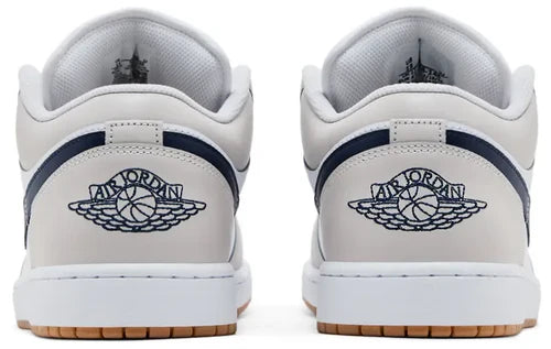 Jordan 1 Low Midnight Navy Neutral Grey (553558-146) | SneakerClassics
