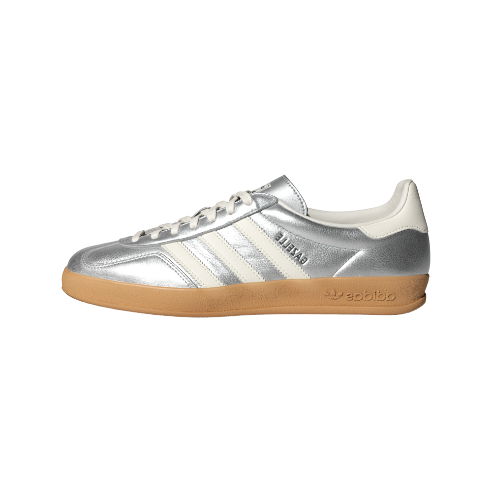 adidas Gazelle Indoor Silver Metallic Core White (JR1206) | SneakerClassics
