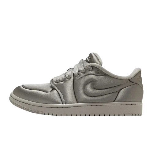 Jordan 1 Low Method of Make Satin Medium Grey (Women's) (HF3969-002) | SneakerClassics
