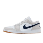 Jordan 1 Low Midnight Navy Neutral Grey (553558-146) | SneakerClassics